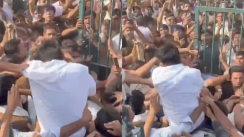 On Camera, Cockroach Janta Party Founder Slapped Repeatedly At Jaipur Protest