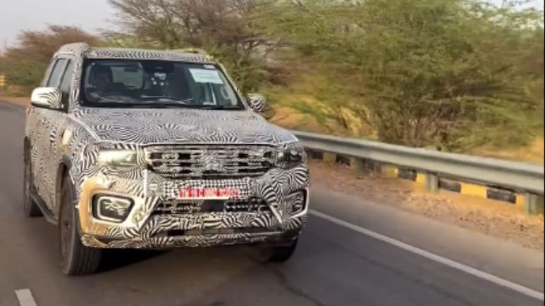 Mahindra Scorpio N Facelift Spied Testing Again: Here's What We Know So Far
