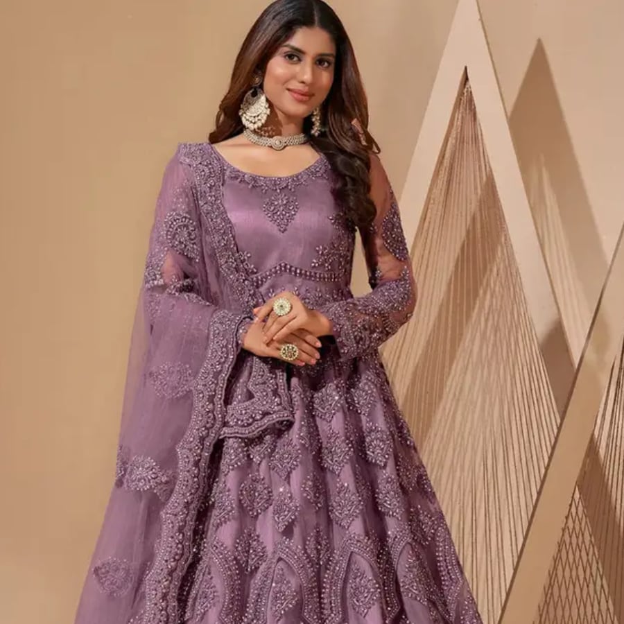 Click here to buy:Aika Flared/A-Line Gown (Purple)