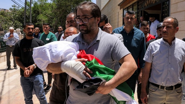 At His Baby's Funeral, Palestinian Father Refuses To Absolve Israel