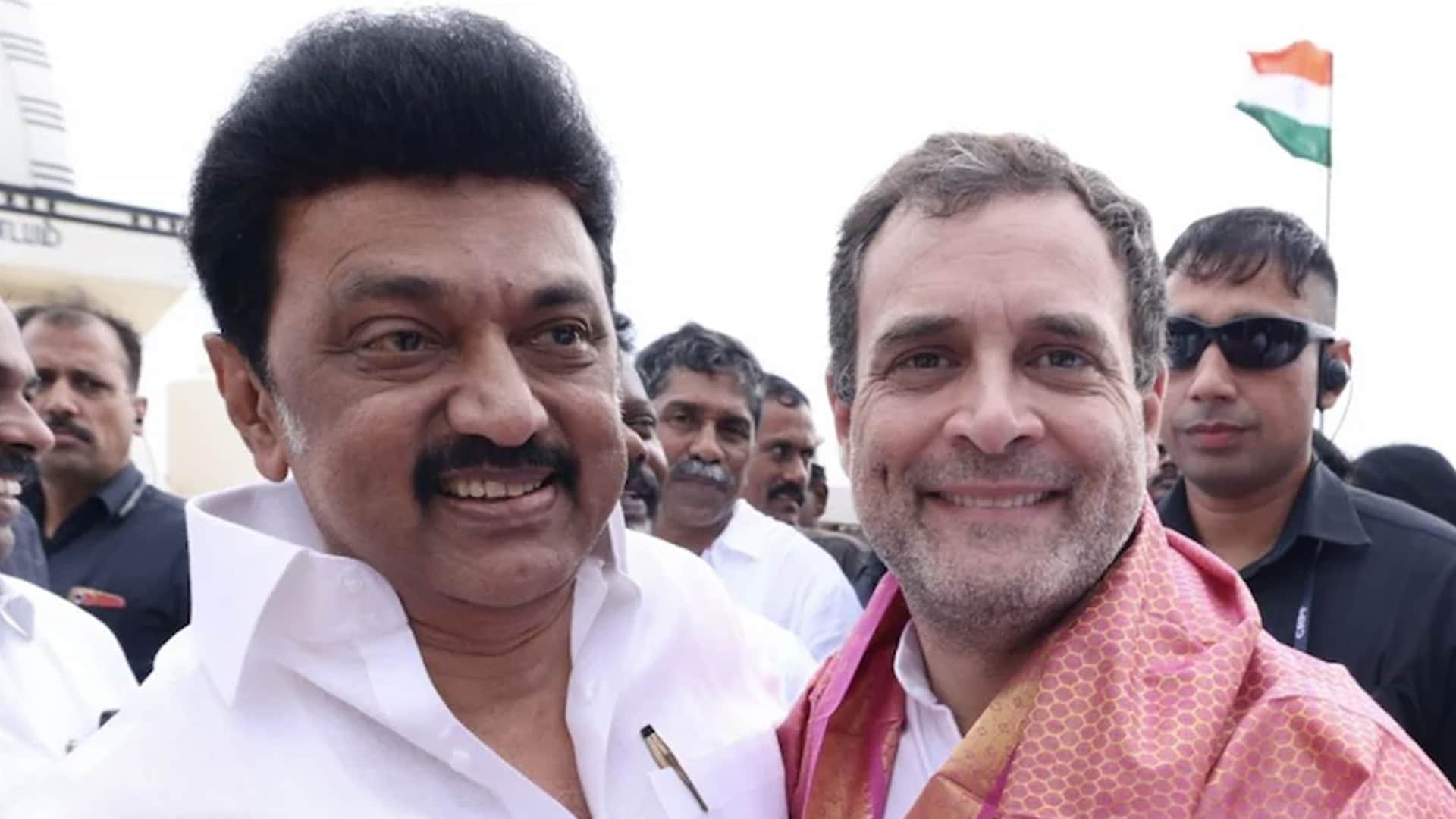 Breakup Tale In MK Stalin's Wish For Rahul Gandhi, His Reply A Patch-Up Bid