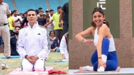 From Akshay Kumar To Shilpa Shetty: Celebs Celebrate International Yoga Day