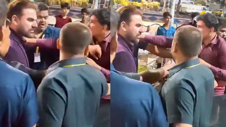 Watch: Arbaaz Khan Startled As Man Tries To Enter His Car In Kolkata