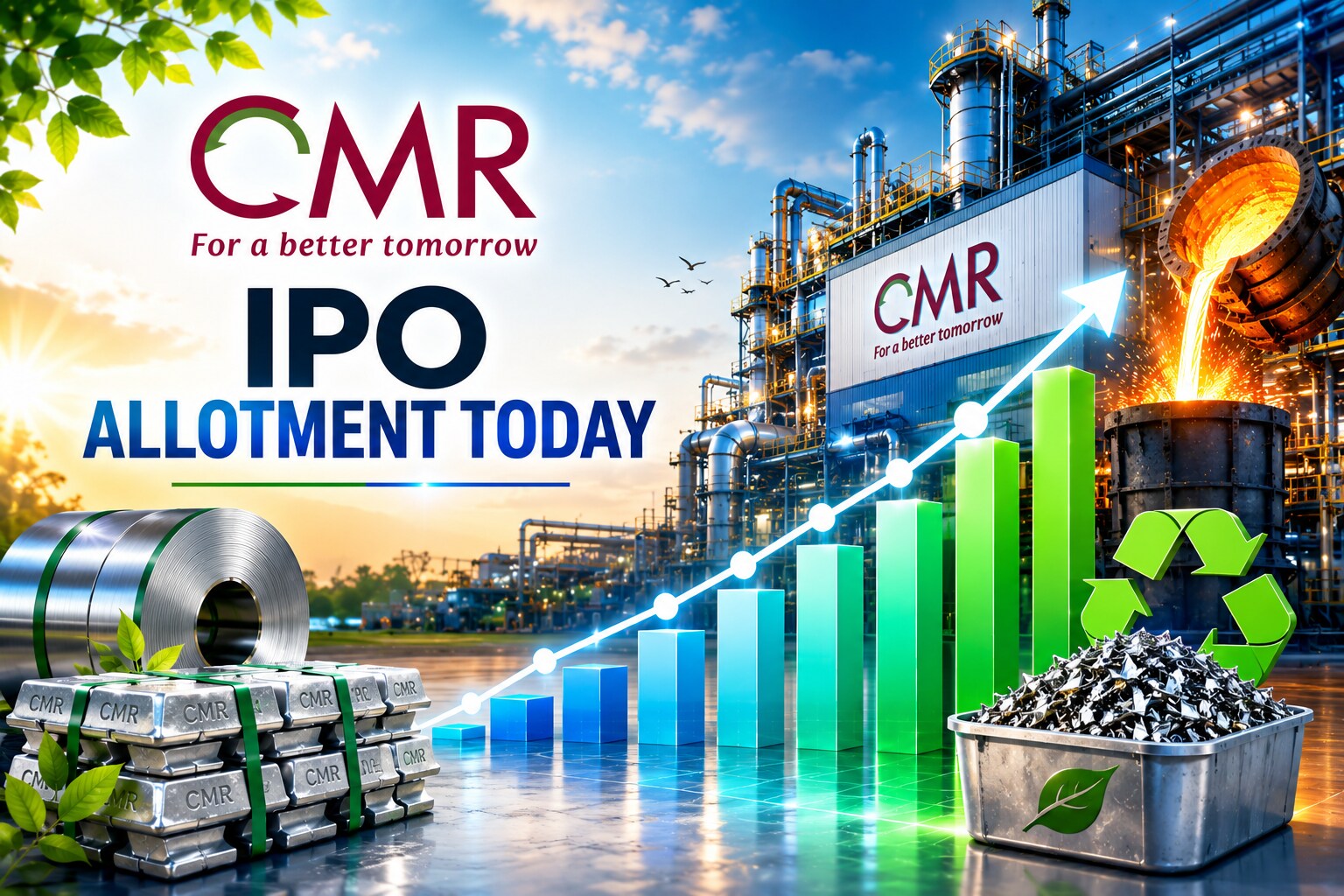 CMR Green Technologies IPO Allotment Status: Check Latest GMP