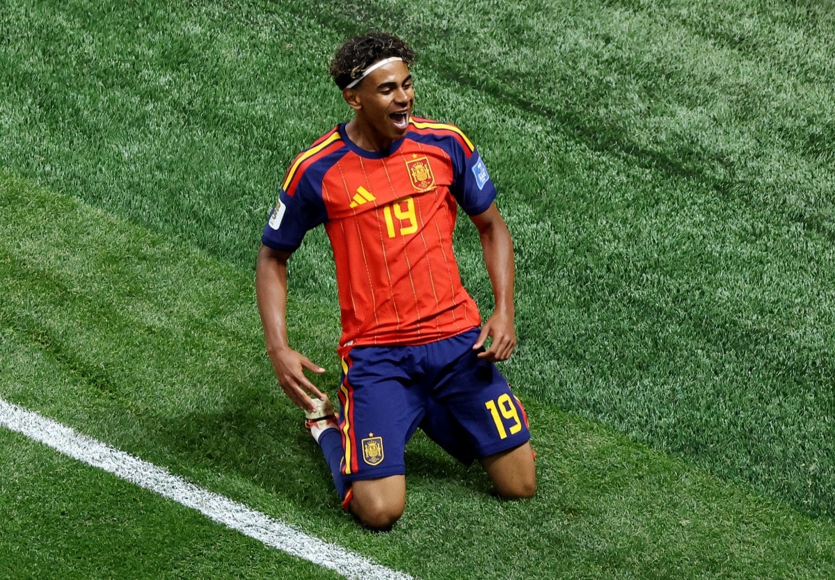Lamine Yamal Scores His First WC Goal For Spain Against Saudi Arabia - Video