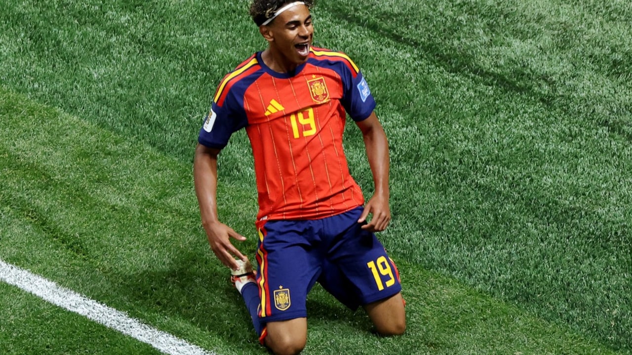 Lamine Yamal Scores His First WC Goal For Spain Against Saudi Arabia - Video