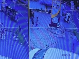 On Camera, 1 Killed And 3 Injured As Car Rams 2 Bikes In Bengaluru