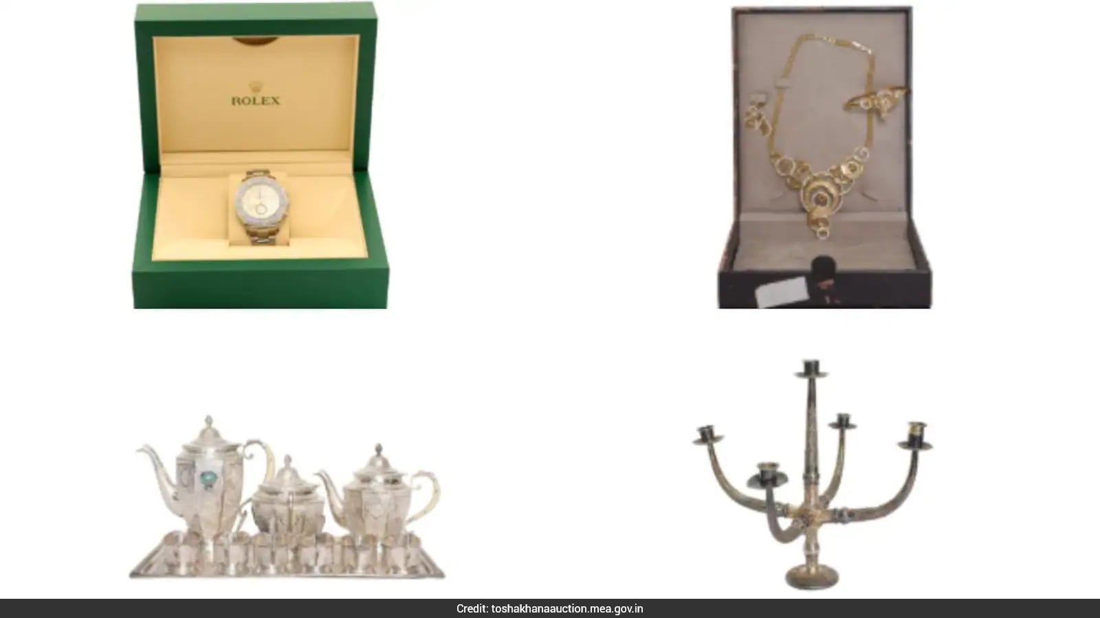 Rolex Watches, Silverware, More: Foreign Ministry Puts Gifts Up For Auction