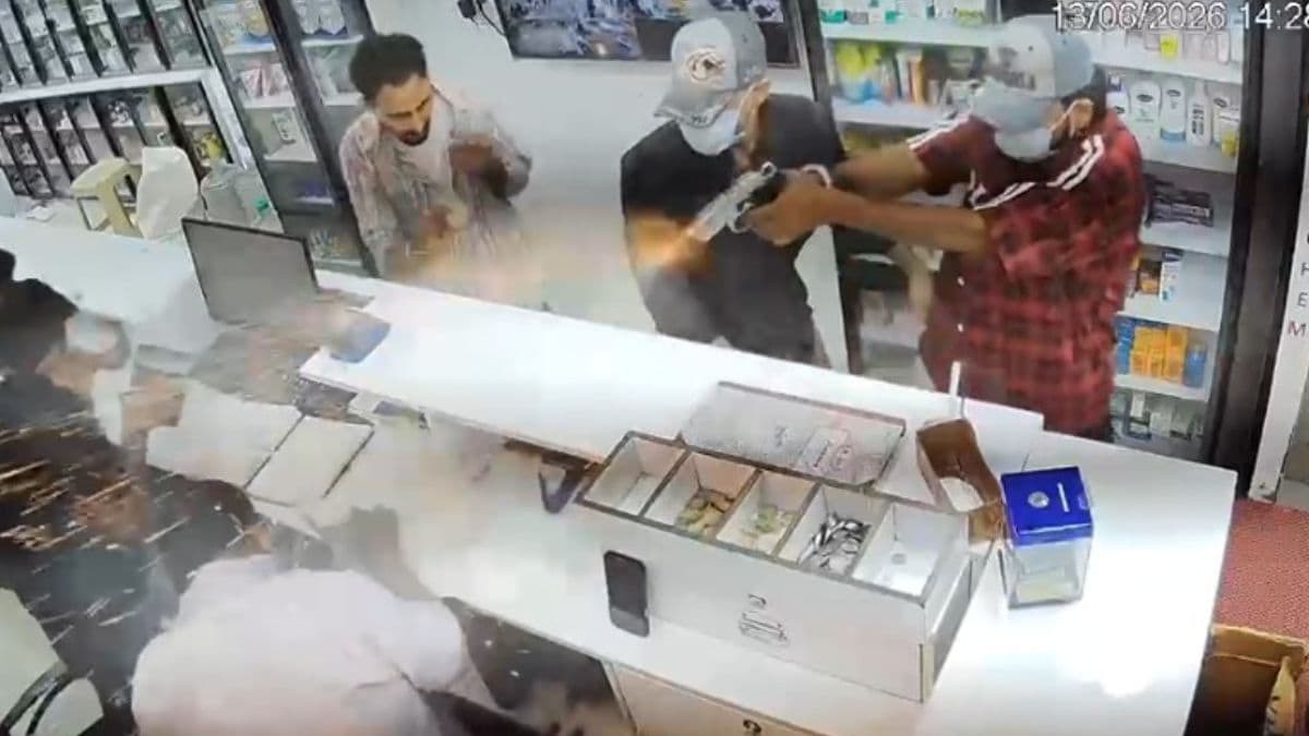 CCTV Shows Attack in Chandigarh Shop That Killed Man, Police Investigate