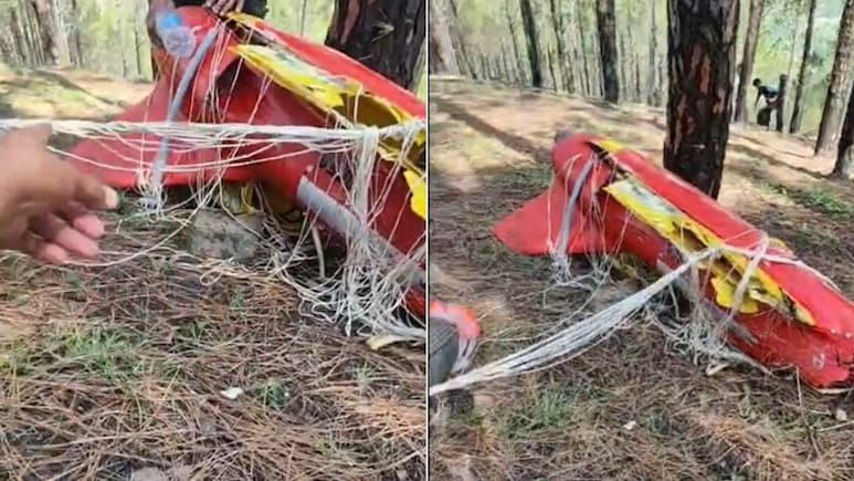 Mystery Military Drone Crashes In Uttarakhand Hills, Investigation Under Way