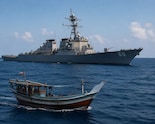 US Navy Comes To Aid Of Sinking Dhow Carrying 14 Indians Off Oman Coast