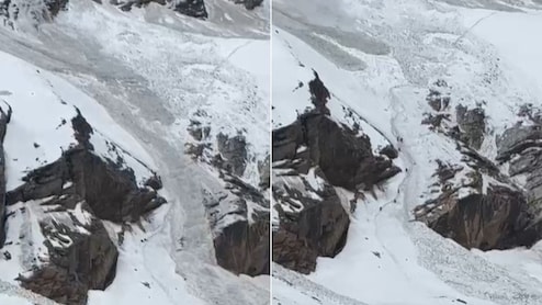 Video: Moment Avalanche Charges At 19-Member Trekking Team In Uttarakhand