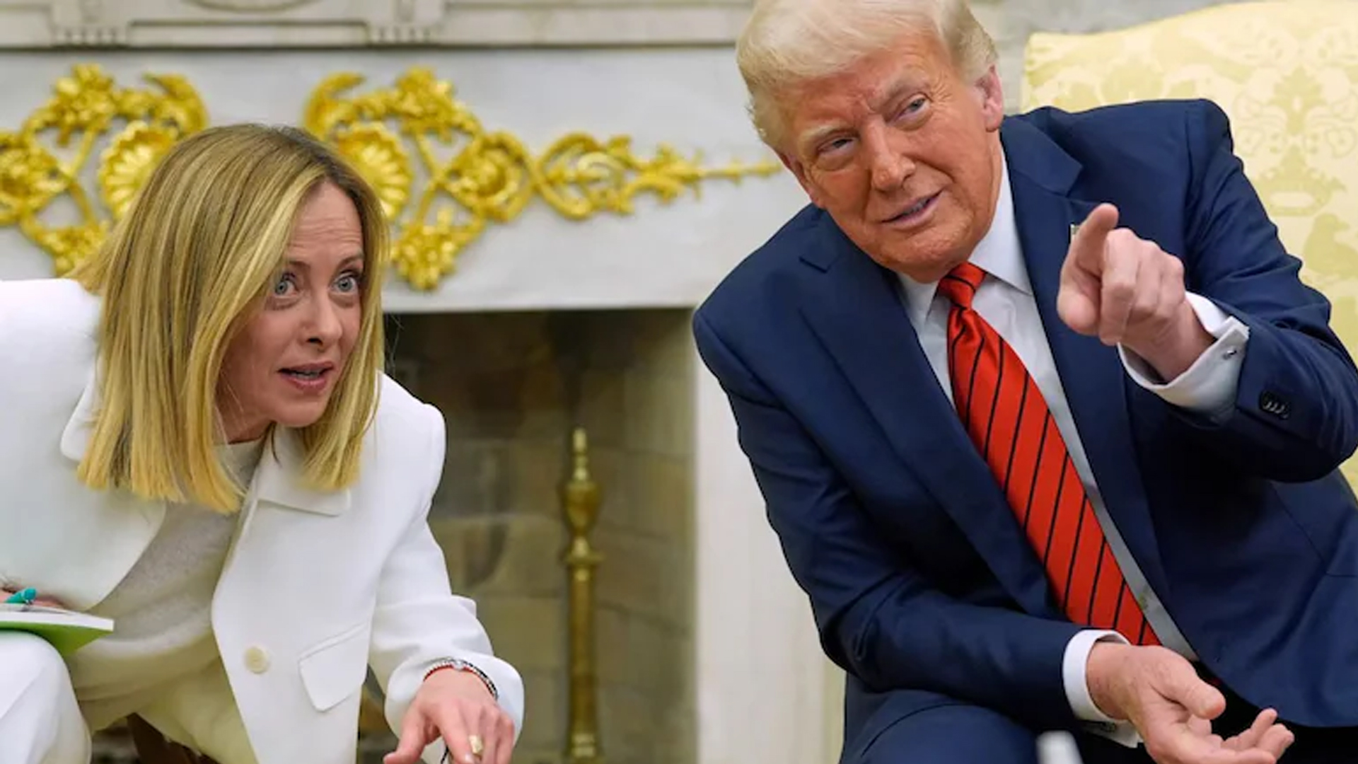 "Asked Over And Over For Picture": Trump Rebuts Meloni's Didn't "Beg" Claim