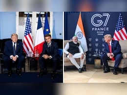मैक्रों के साथ मीटिंग में दाईं तो मोदी के साथ में बाईं ओर क्यों बैठे थे ट्रंप? ये है इसकी असल वजह