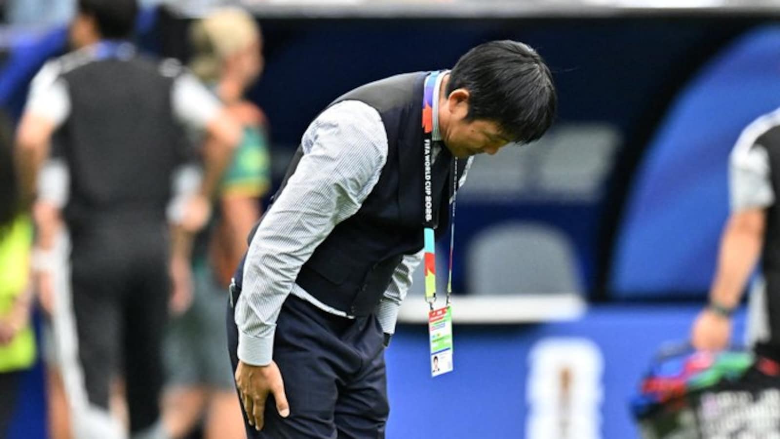 Japan Coach Hajime Moriyasu, Players Win Hearts, Bow Down To Fans After World Cup Exit