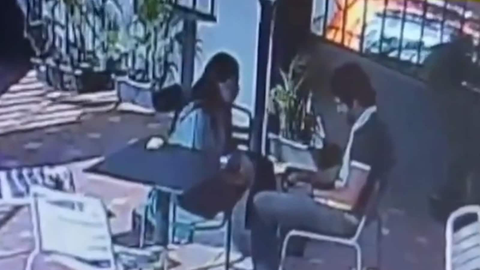 Siya Goyal Ketan Agarwal Chetan Chaudhary Lohagad Fort: Video: Siya Goyal’s Cafe Rendezvous With Lover Before Pushing Fiance To Death