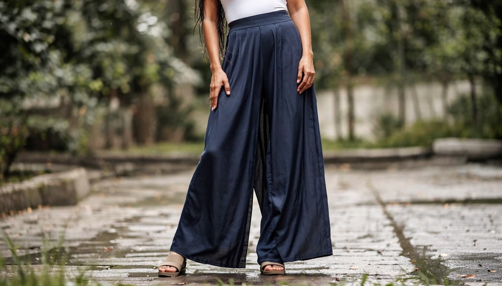 Stay stylish and comfortable this monsoon with breathable palazzo pants that dry quickly and move with you. Stay stylish and comfortable this monsoon with breathable palazzo pants that dry quickly and move with you.