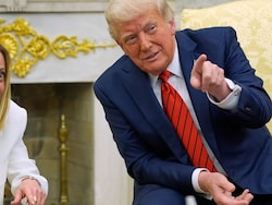 "Asked Over And Over For Picture": Trump Rebuts Meloni's Didn't "Beg" Claim