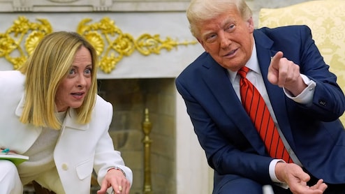 "My Popularity None Of Your Concern": Trump-Meloni Photo War Escalates