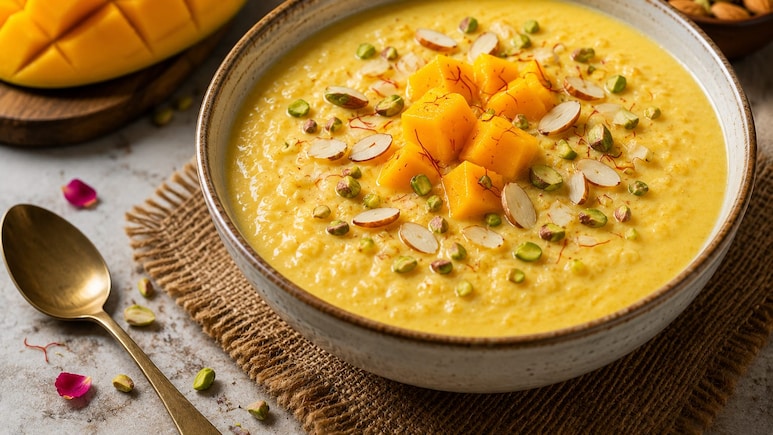 Mango Kheer Recipe: आम की मिठास और खीर का क्रीमी स्वाद, गर्मियों में मेहमानों को जरूर खिलाएं यह खास डेजर्ट