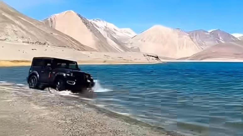Rs 2 Lakh Fine For Offroading In Pangong Lake Or Wildlife Areas Of Ladakh