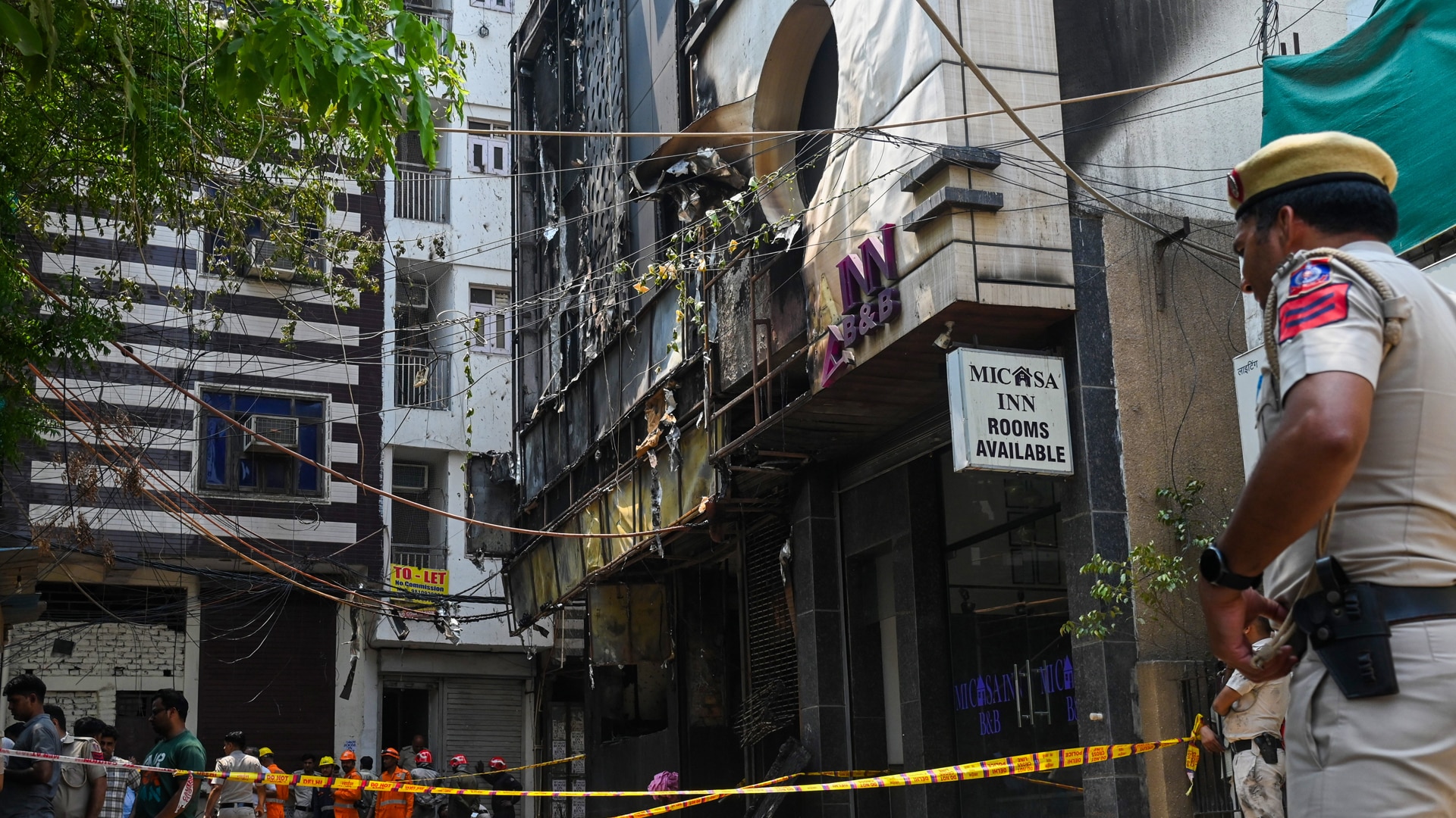 Delhi Hotel Fire Horror: 17 Foreign Nationals Among 21 Dead Near Hospital