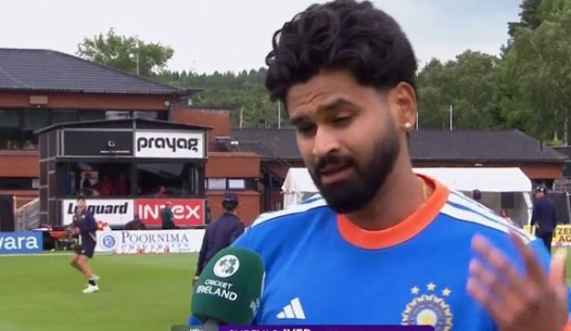 आयरलैंड से टी-20 सीरीज हार के बाद टूटा कप्तान श्रेयस अय्यर का दिल, इन खिलाड़ियों पर फोड़ा हार का ठीकरा?