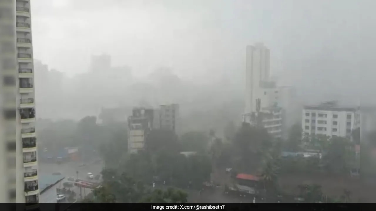 Light Rain Brings Relief In Mumbai After Monsoon Delay