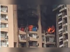 Fire Breaks Out At High-Rise In Noida, AC Blast Suspected
