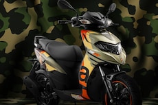 Aprilia SR 175 Updated With New Military-Inspired Paint In India