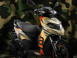 Aprilia SR 175 Updated With New Military-Inspired Paint In India