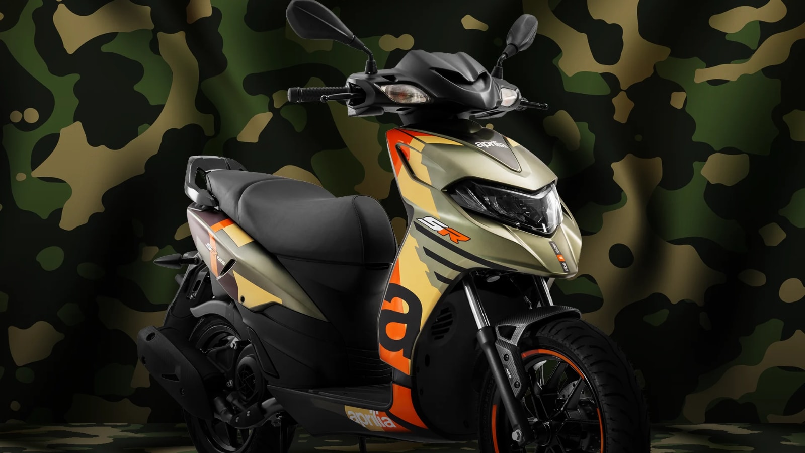 Aprilia SR 175 Updated With New Military-Inspired Paint In India