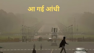 दिल्ली NCR को आंधी तूफान ने हिलाया, धूल और तेज हवाओं से बिगड़ा मौसम