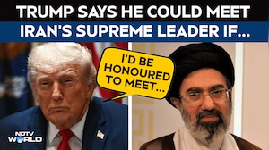 US Iran War | Trump Says He Would Be 'Honoured' To Meet Iran Supreme Leader Mojtaba Khamenei