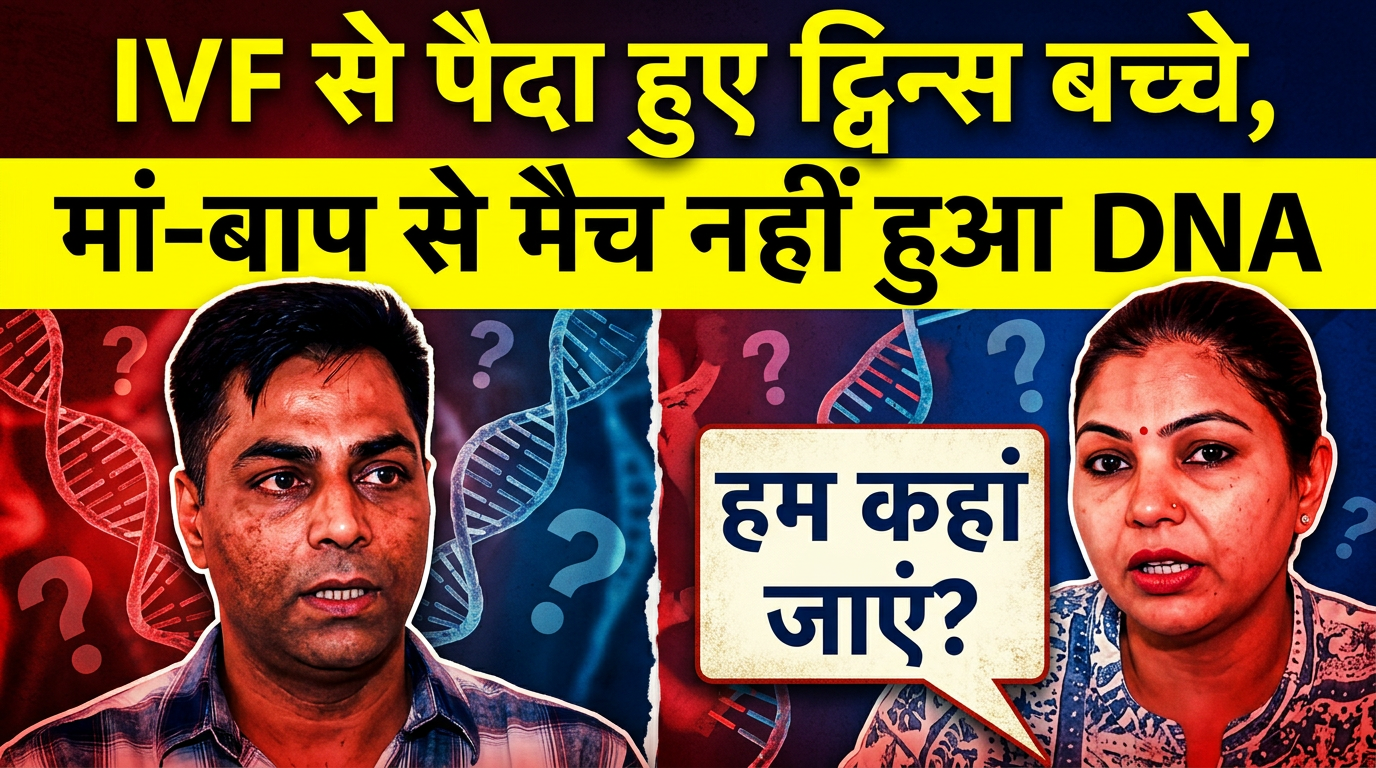 मेरे बच्चे कहां हैं... IVF से जन्मे जुड़वां बच्चों से मैच नहीं हुआ DNA, पीड़ित कपल के शॉकिंग खुलासे