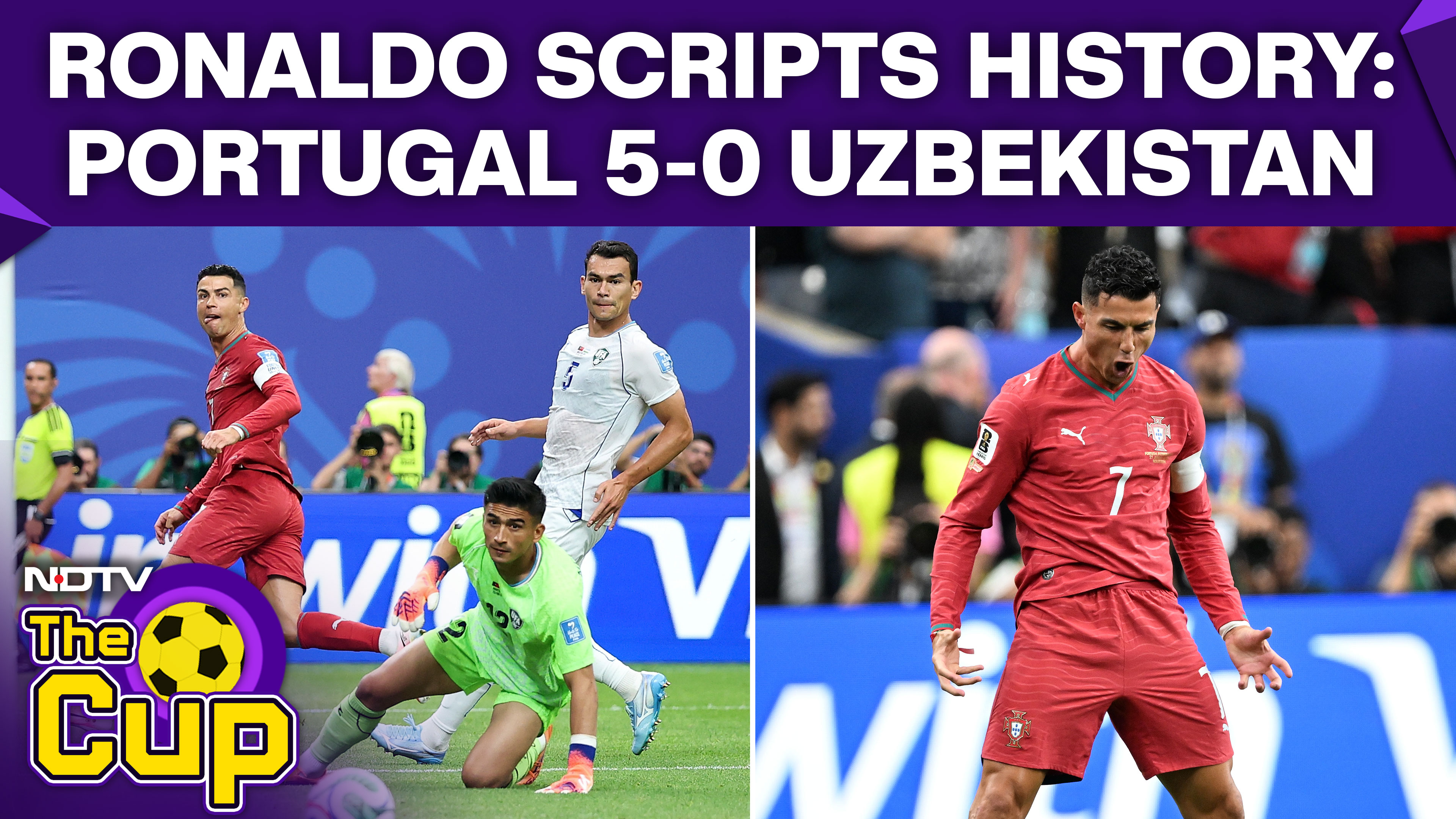 FIFA World Cup 2026  | Portugal Vs Uzbekistan Highlights: Portugal Thrashes Uzbekistan By 6-0