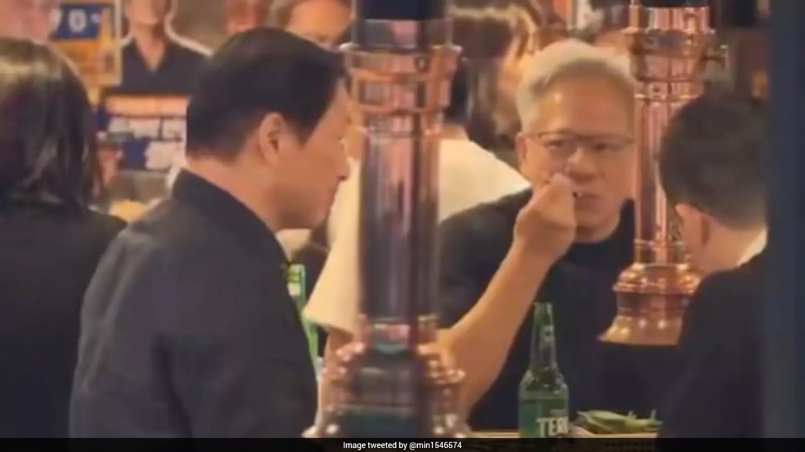 Nvidia CEO Jensen Huang Dines with South Korean Tech Leaders at Seoul Barbecue