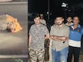 रोड पर घायल पड़ा था लेपर्ड, बचाने गई वन विभाग की टीम तो अचानक कर दिया हमला