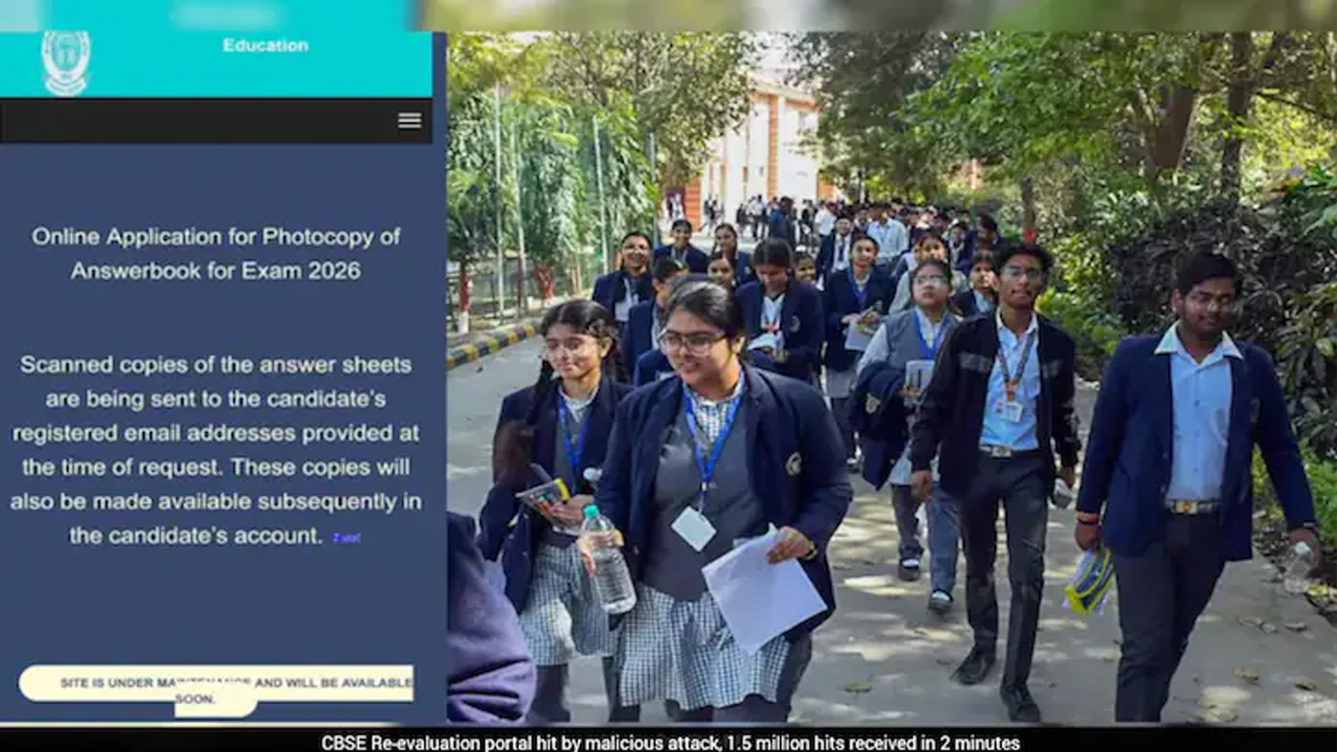 1.5 Million Hits In 2 Minutes: Cyberattack Attempts On CBSE Portal