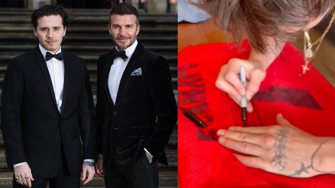 Cruz Beckham Backs David Beckham After Brooklyns DoorDash Ad