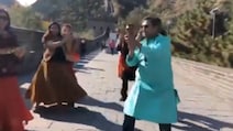 Video: Indian Visitors Perform Garba At Great Wall Of China, Face Backlash
