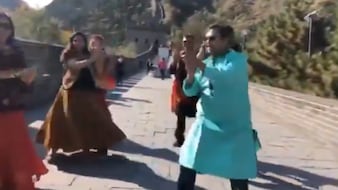 Video: Indian Visitors Perform Garba At Great Wall Of China, Face Backlash