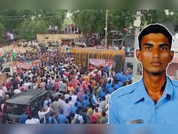 तिरंगे में लिपटकर गांव पहुंचा शहीद सार्जेंट जितेंद्र शर्मा का पार्थिव शरीर, अंतिम दर्शन को उमड़ा जनसैलाब