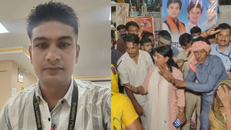 गुना में फाइनेंस ऑफ&zwj;िस की बिल्डिंग से ग&zwj;िरकर कर्मचारी की मौत, लाइव वीडियो आया सामने, परिजनों ने कि&zwj;या चक्काजाम