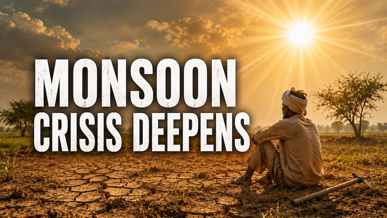 Monsoon Crisis Deepens: India's Rain Deficit Widens To 38%; These Regions Remain Most Affected
