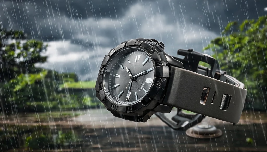Conquer unpredictable rainy season weather with premium waterproof analogue watches and advanced Bluetooth-calling smartwatches.