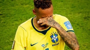 Neymar Brought To Tears As He Makes Brazil Return After 981 Days