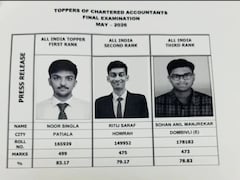 ICAI CA 2206 का फाइनल रिजल्ट हुआ OUT, पटियाला के नूर सिंगला ने किया टॉप, ऐसे चेक करें Scorecard