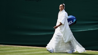 Naomi Osaka Makes Spectacular Wimbledon Arrival In Kimono-Inspired Dress