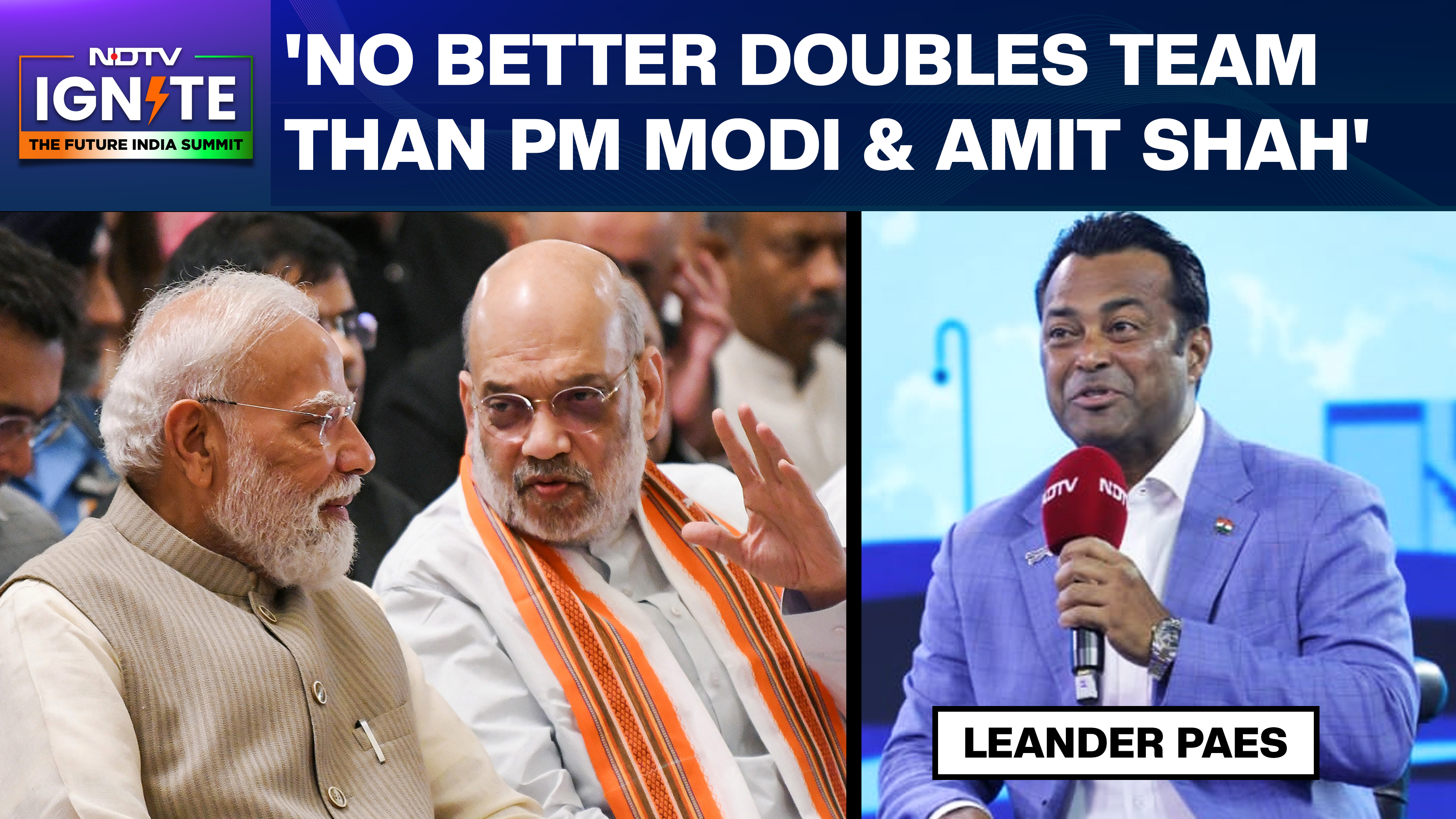 'No Better Doubles Team Than Narendra Modi And Amit Shah': Tennis Legend Leander Paes